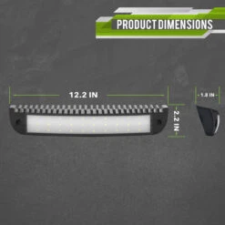 Auto Parts Shop -Auto Parts Shop leisure led rv curved exterior aluminum porch utility light 12v 2500 lumen curved lighting fixture replacement lighting for rvs trailers campers 5th wheels 14912.1660342088
