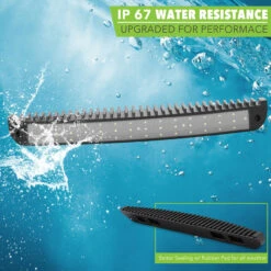 Leisure LED RV Curved Exterior Aluminum Porch Utility Light - 12v 3500 Lumen Curved Lighting Fixture. Replacement Lighting For RVs, Trailers, Campers, 5th Wheels -Auto Parts Shop leisure led rv curved exterior aluminum porch utility light 12v 3500 lumen curved lighting fixture replacement lighting for rvs trailers campers 5th wheels 27459.1660341980