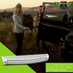 Leisure LED RV Curved Exterior Aluminum Porch Utility Light - 12v 3500 Lumen Curved Lighting Fixture. Replacement Lighting For RVs, Trailers, Campers, 5th Wheels -Auto Parts Shop leisure led rv curved exterior aluminum porch utility light 12v 3500 lumen curved lighting fixture replacement lighting for rvs trailers campers 5th wheels 38385.1660341948