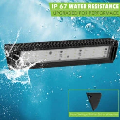 Leisure LED RV Exterior Porch Utility Light - 12v 2250 Lumen 12.9" Lighting Fixture. Replacement Lighting For RVs, Trailers, Campers, 5th Wheels -Auto Parts Shop leisure led rv exterior porch utility light 12v 2250 lumen 12.9 lighting fixture replacement lighting for rvs trailers campers 5th wheels 66792.1660342065