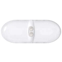 Leisure LED RV LED Ceiling Double Dome Interior Light Fixture Euro Frosted Lens With ON/Off Switch Natural White 6000-6500K 48-2835SMD -Auto Parts Shop leisure led rv led ceiling double dome interior light fixture euro frosted lens with onoff switch natural white 6000 6500k 48 2835smd 51432.1672364338