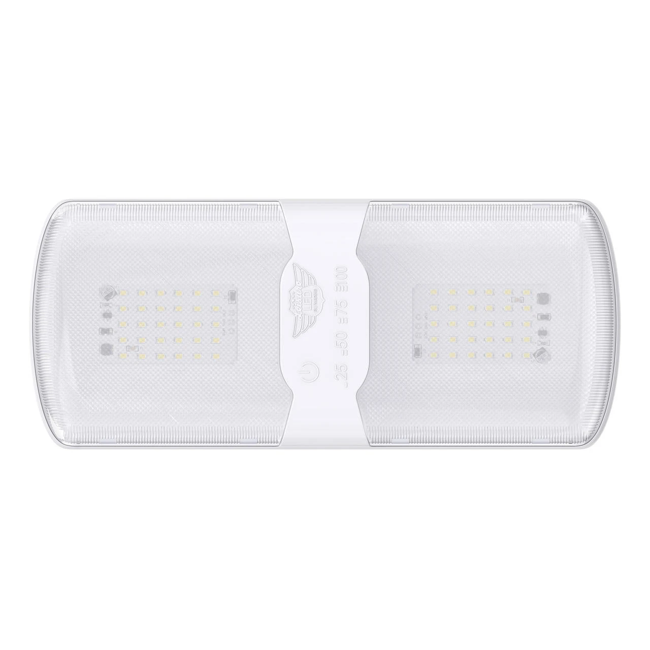 Leisure LED RV LED Ceiling Double Dome Interior Light Fixture Touch To Dim Switch Multi Warm, Natural, And Cool White 60-2835SMD 1 Leisure LED RV LED Ceiling Double Dome Interior Light Fixture Touch To Dim Switch Multi Warm, Natural, And Cool White 60-2835SMD