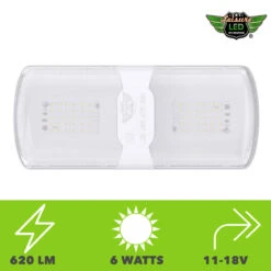 Leisure LED RV LED Ceiling Double Dome Interior Light Fixture Touch To Dim Switch Natural White 4000-4500K 60-2835SMD 13 Leisure LED RV LED Ceiling Double Dome Interior Light Fixture Touch To Dim Switch Natural White 4000-4500K 60-2835SMD -Auto Parts Shop leisure led rv led ceiling double dome interior light fixture touch to dim switch natural white 4000 4500k 60 2835smd 12520.1672364476