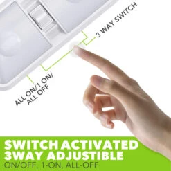 Leisure LED RV LED Ceiling Double Dome Interior Light Fixture With ON/Off Switch Frosted Lens Natural White 4000-4500K 48-2835SMD -Auto Parts Shop leisure led rv led ceiling double dome interior light fixture with onoff switch frosted lens natural white 4000 4500k 48 2835smd 07819.1672364480