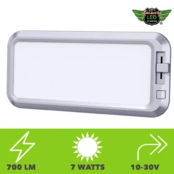 Leisure LED RV LED Ceiling Light 11" X 5" Fixture 700 Lumen With Slide Dimmer Switch Interior Lighting For Car/RV/Trailer/Camper/Boat DC 12V 3000-6000K 18 Leisure LED RV LED Ceiling Light 11" X 5" Fixture 700 Lumen With Slide Dimmer Switch Interior Lighting For Car/RV/Trailer/Camper/Boat DC 12V 3000-6000K -Auto Parts Shop leisure led rv led ceiling light 11 x 5 fixture 700 lumen with slide dimmer switch interior lighting for carrvtrailercamperboat dc 12v 3000 6000k 15722.1686982672