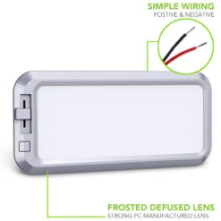 Leisure LED RV LED Ceiling Light 11" X 5" Fixture 700 Lumen With Slide Dimmer Switch Interior Lighting For Car/RV/Trailer/Camper/Boat DC 12V 3000-6000K 17 Leisure LED RV LED Ceiling Light 11" X 5" Fixture 700 Lumen With Slide Dimmer Switch Interior Lighting For Car/RV/Trailer/Camper/Boat DC 12V 3000-6000K -Auto Parts Shop leisure led rv led ceiling light 11 x 5 fixture 700 lumen with slide dimmer switch interior lighting for carrvtrailercamperboat dc 12v 3000 6000k 59001.1686982668