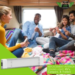 Leisure LED RV LED Ceiling Light Fixture With ON/Off Switch 5000K Natural White 12V/24V DC, LED Interior Light Fixture/Van Cargo Area Light For RV & Utility -Auto Parts Shop leisure led rv led ceiling light fixture with onoff switch 5000k natural white 12v24v dc led interior light fixturevan cargo area light for rv and utility 14304.1658439241