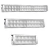 Leisure LED RV LED Chrome Ceiling Light Fixture With ON/Off Switch 4500K Natural White 12V/24V DC High Lumen LED Interior Light Fixture/Van Cargo Area Light For RV & Utility