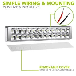 Leisure LED RV LED Chrome Ceiling Light Fixture With ON/Off Switch 4500K Natural White 12V/24V DC High Lumen LED Interior Light Fixture/Van Cargo Area Light For RV & Utility 12 Leisure LED RV LED Chrome Ceiling Light Fixture With ON/Off Switch 4500K Natural White 12V/24V DC High Lumen LED Interior Light Fixture/Van Cargo Area Light For RV & Utility -Auto Parts Shop leisure led rv led chrome ceiling light fixture with onoff switch 4500k natural white 12v24v dc high lumen led interior light fixturevan cargo area light for rv and utility 55608.1658439248