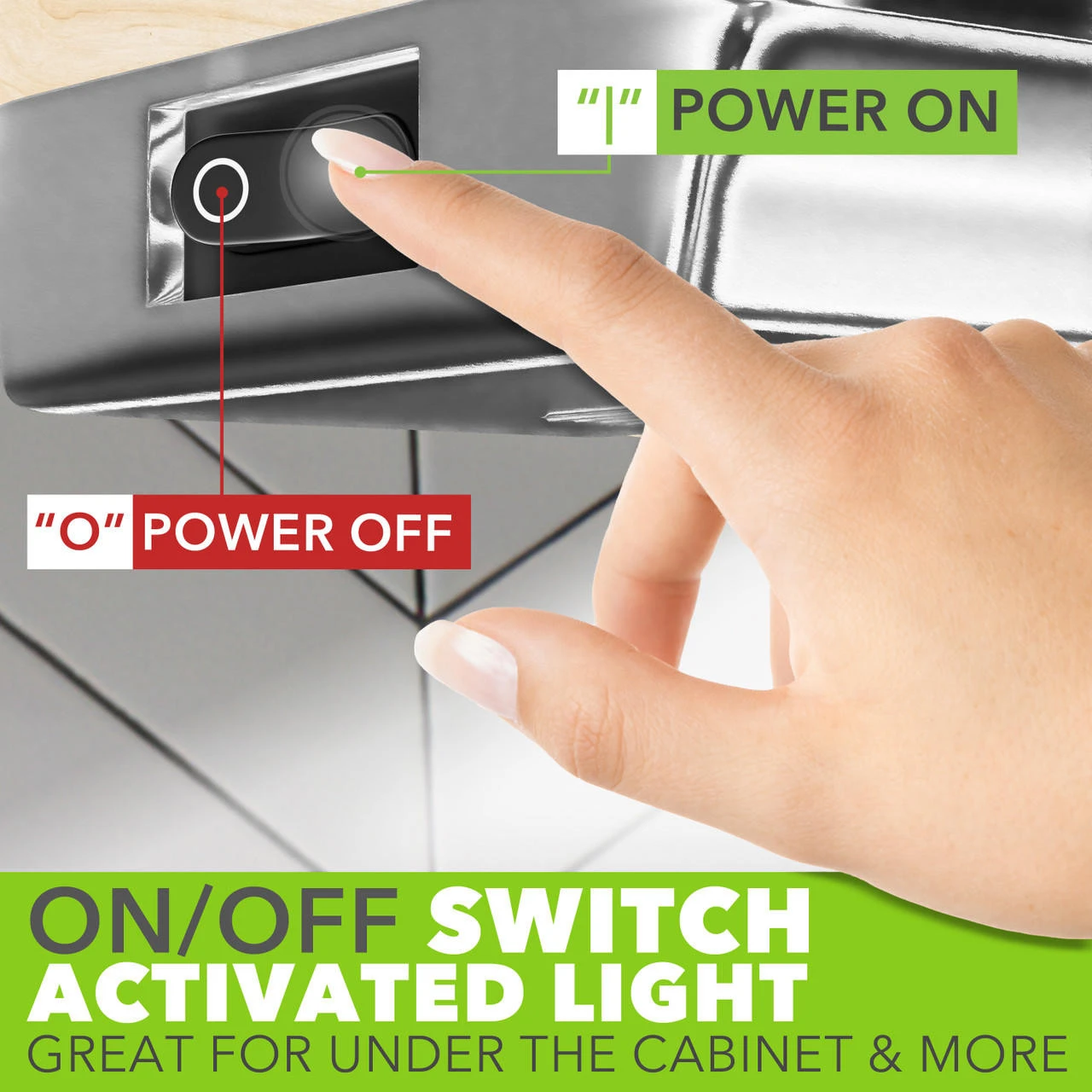 Leisure LED RV LED Chrome Ceiling Light Fixture With ON/Off Switch 4500K Natural White 12V/24V DC High Lumen LED Interior Light Fixture/Van Cargo Area Light For RV & Utility 3 Leisure LED RV LED Chrome Ceiling Light Fixture With ON/Off Switch 4500K Natural White 12V/24V DC High Lumen LED Interior Light Fixture/Van Cargo Area Light For RV & Utility - Image 3