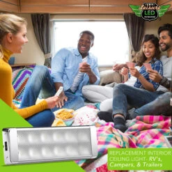 Leisure LED RV LED Chrome Ceiling Light Fixture With ON/Off Switch 4500K Natural White 12V/24V DC High Lumen LED Interior Light Fixture/Van Cargo Area Light For RV & Utility 15 Leisure LED RV LED Chrome Ceiling Light Fixture With ON/Off Switch 4500K Natural White 12V/24V DC High Lumen LED Interior Light Fixture/Van Cargo Area Light For RV & Utility -Auto Parts Shop leisure led rv led chrome ceiling light fixture with onoff switch 4500k natural white 12v24v dc high lumen led interior light fixturevan cargo area light for rv and utility 74919.1658439243