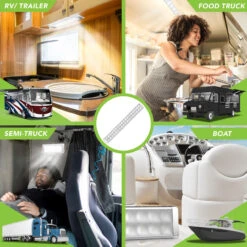 Leisure LED RV LED Chrome Ceiling Light Fixture With ON/Off Switch 4500K Natural White 12V/24V DC High Lumen LED Interior Light Fixture/Van Cargo Area Light For RV & Utility 13 Leisure LED RV LED Chrome Ceiling Light Fixture With ON/Off Switch 4500K Natural White 12V/24V DC High Lumen LED Interior Light Fixture/Van Cargo Area Light For RV & Utility -Auto Parts Shop leisure led rv led chrome ceiling light fixture with onoff switch 4500k natural white 12v24v dc high lumen led interior light fixturevan cargo area light for rv and utility 75930.1658439232