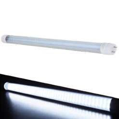 Leisure LED RV LED Light Bulb LED T8 18" Florescent Tube Replacement, 600 Lumen Cool White 6500K