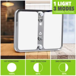 Leisure LED Single LED Acrylic Fixture Dimmable Multi-Color Light With Soft Blue Night Light -Auto Parts Shop leisure led single led acrylic fixture dimmable multi color light with soft blue night light 38782.1699007670