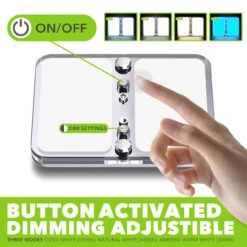 Leisure LED Single LED Acrylic Fixture Dimmable Multi-Color Light With Soft Blue Night Light -Auto Parts Shop leisure led single led acrylic fixture dimmable multi color light with soft blue night light 74930.1699007665