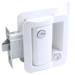 Leisure Locks RV Travel Trailer Entry Door Lock Paddle Deadbolt White -Auto Parts Shop leisure locks rv travel trailer entry door lock paddle deadbolt white 70704.1642093557